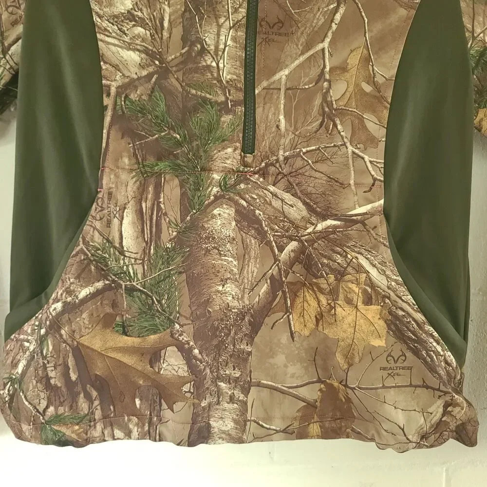 UNDER ARMOUR WomensSCENT CONTROL EARLY SEASON SPEED FREEK CAMO HOODIE JACKET LG